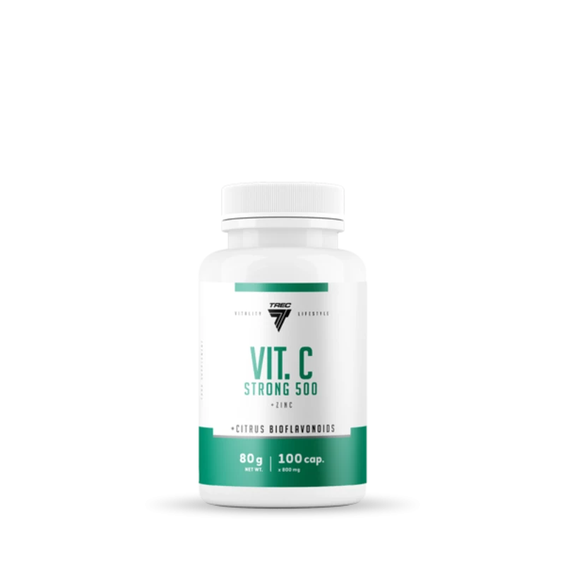 TREC VITAMINA C STRONG 500 100 KAPS.