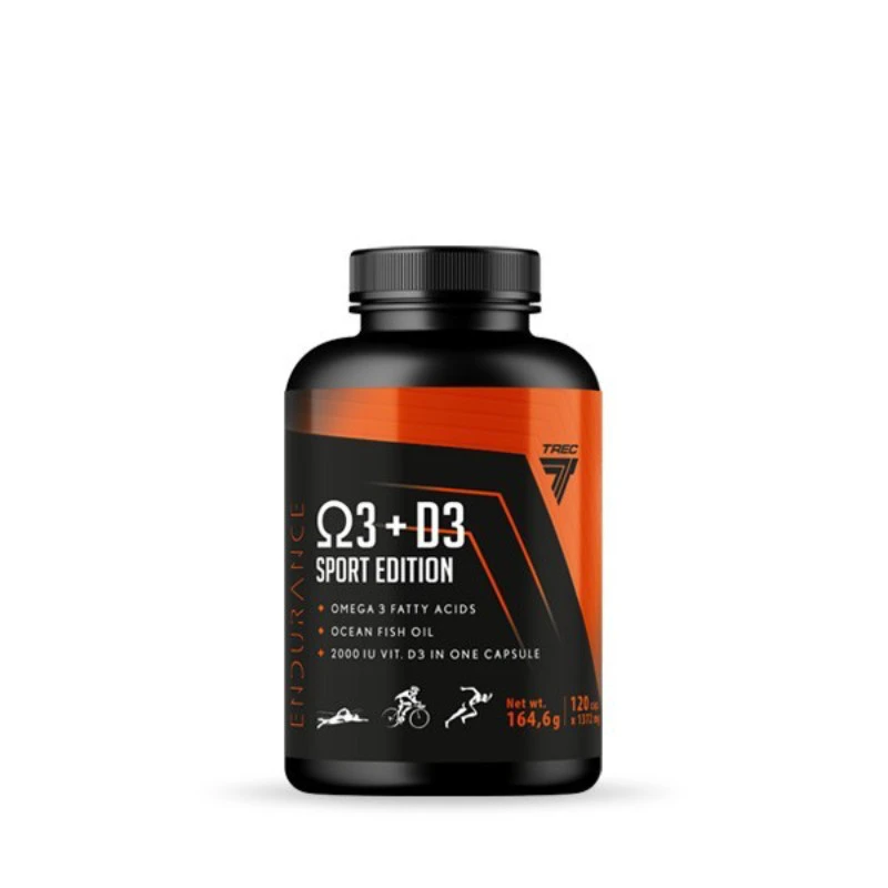 TREC OMEGA 3 D3 SPORT EDITION 120 KAPS.