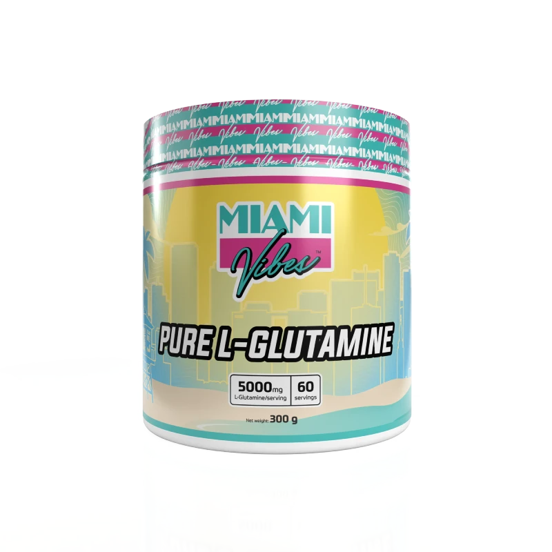MIAMI VIBES PURE L-GLUTAMINE 300 G.